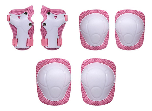 Imagen 3 de 6 de Rodilleras Para Niños Set 6 En 1 Kit De Equipo De Protección