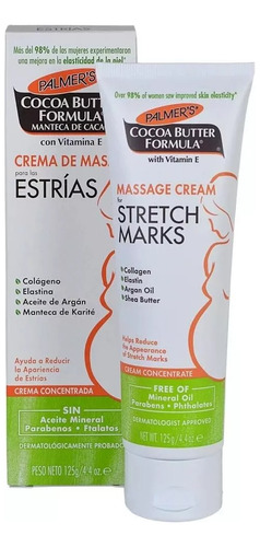 Crema De Masajes Para Estrías Palmers Cocoa Butter 125 Gr