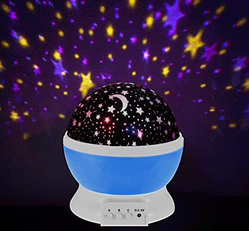 Proyector De Galaxia De Noche Estrellada, Rotación De 360 Gr