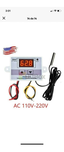 Control De Temperatura Dm-3001 Ac 110v-220v