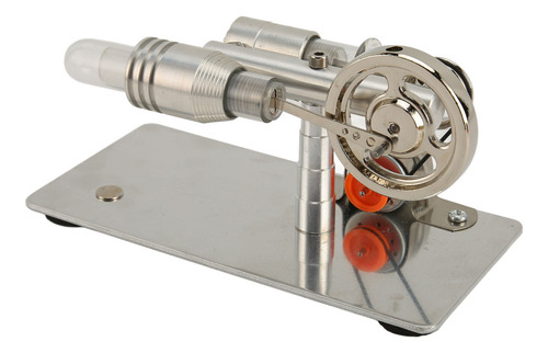 Motor Stirling Modelo Motor Tipo T De Aleación De Zinc Inoxi