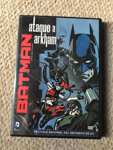 Dvd Batman Ataque A Arkham Original Fisica (Usado)
