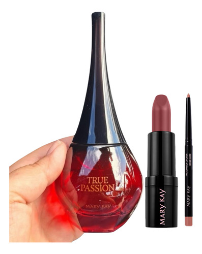 Kit Perfume Mary Kay | Presente Perfume True Passion E Boca Nude