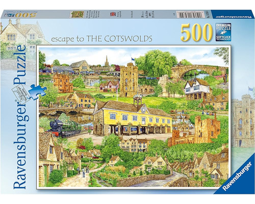 ~? Ravensburger Escape To The Cotswolds 500 Piece Jigsaw Puz