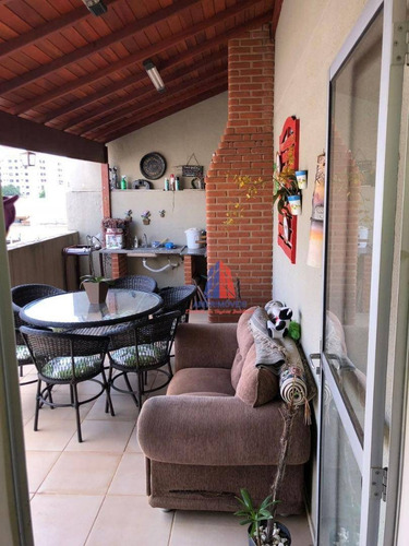 Imagem 18 de 28 de Cobertura Com 3 Dormitórios À Venda, 119 M² Por R$ 320.000,00 - Vila Belvedere - Americana/sp - Co0008