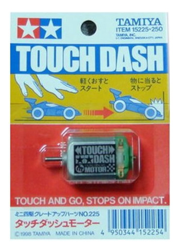 Tamiya - Jr Touch-dash Motor, Se Detiene Ante El Impacto
