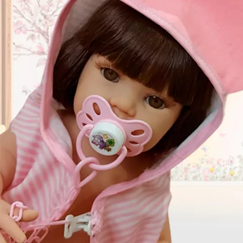 BEBÊ REBORN REALISTA BONECA LINDA 100% SILICONE PROMOÇÃO