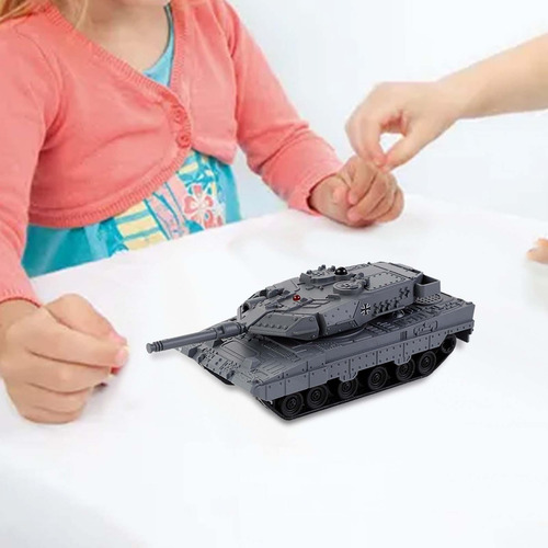 Tanque De Control Remoto Con Torreta Giratoria, Modelo Azul