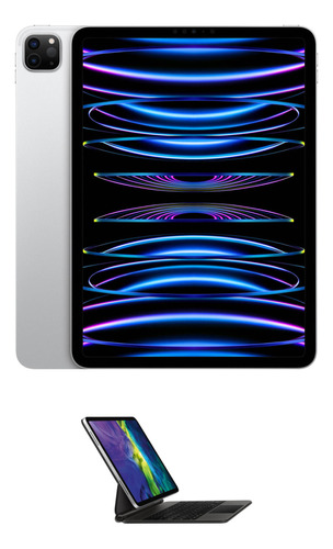 iPad Pro 11  Apple M2 128gb Wi-fi Plata Con Kit Teclado Mág