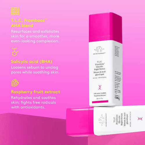 Drunk Elephant T.l.c. Framboos Glycolic Night Serum | 30 Ml