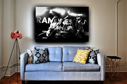 Imagen 3 de 9 de Cuadro-los Ramones-decorativo-ultra Hd 100x70cm.