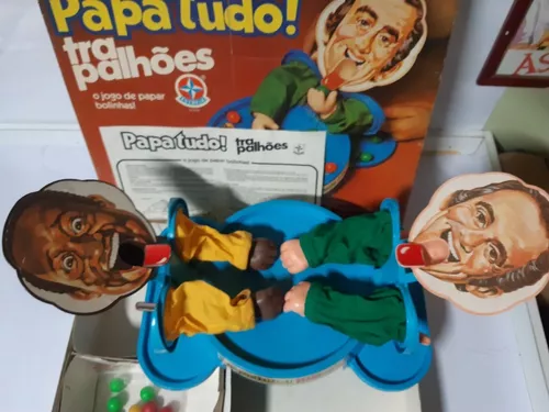 Antigo Jogo Papa Tudo Dos Trapalhões Estrela