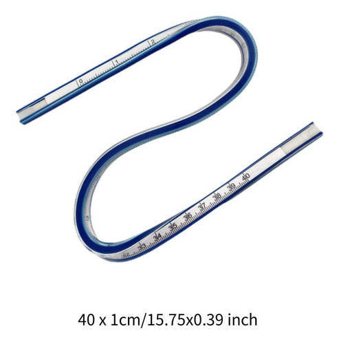 Herramienta De Trazado Curvo Compatible Con Proyectos 40cm