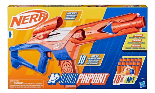 Nerf N Series Pinpoint Lanzador De Dardos Con 18 Dardos