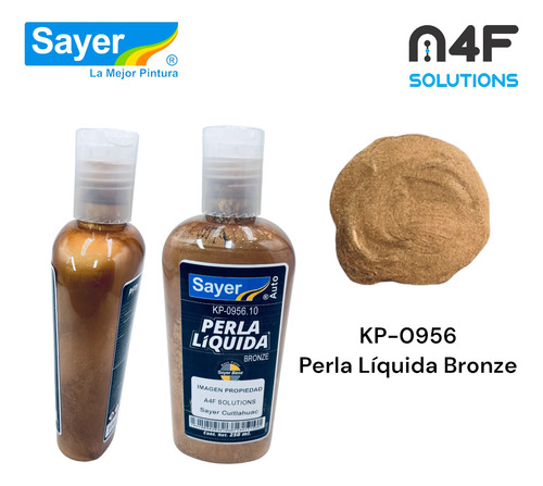 Perla Líquida Sayer Automotiva Kp-0956 Bronze Aperlado 250ml