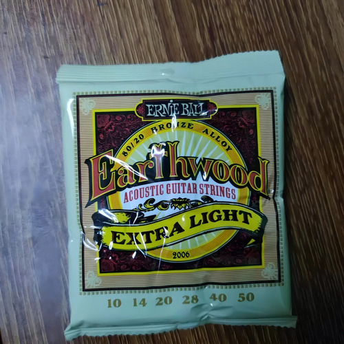 Cuerdas Guitarra Electroacustica Ernie Ball Extra Light