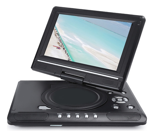 Reproductor De Dvd Móvil Portátil De 9,8 Pulgadas, Mini Tele