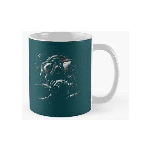 Taza Cara De Buzo Realista Calidad Premium