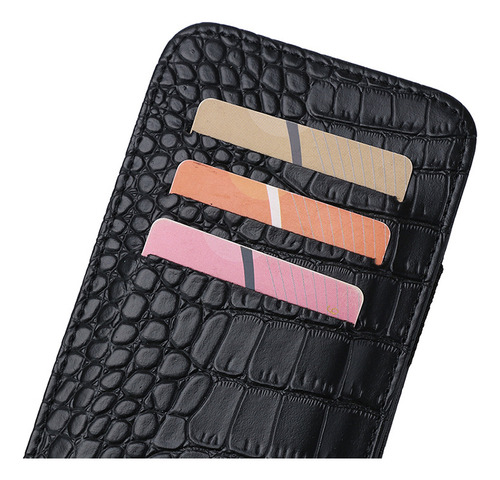 Trendy Korean Long Crocodile Pattern Wallet Card Holder