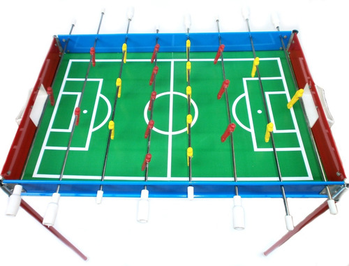 Imagen 7 de 7 de Metegol Metalico 2 En 1 Para Usar En Mesa O Con Patas Envios