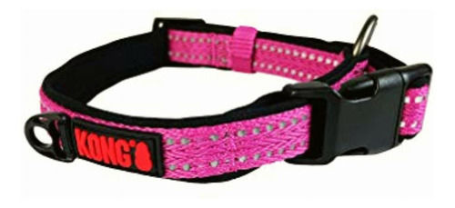 Collar Suave De Nylon Rosa Chico