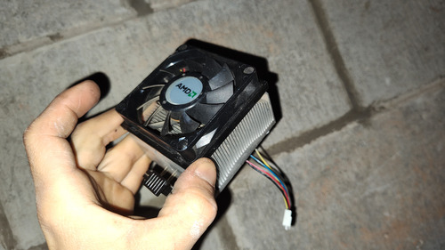 Cooler Disipador Para Pc Cpu Varios Am2 Am3 478 778 775 Azul Claro (Usado)