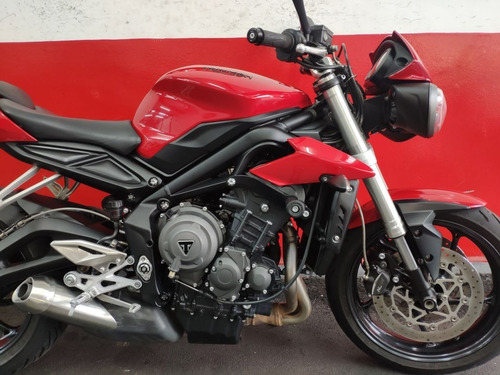Triumph Street Triple 765 S Abs 2018 Vermelha Vermelho
