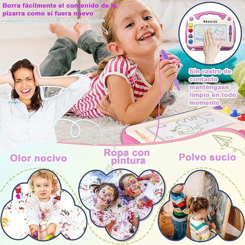 Pizarras Blancas Mágicas Para Niños, Tablero De Dibujo Magné