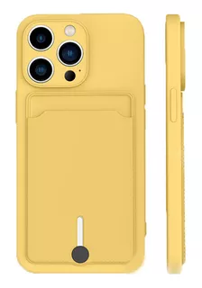 Para Porta-cartões De Capa De iPhone Com Slot Para Cartão