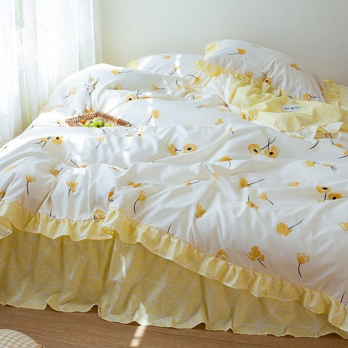 Juego Ropa De Cama Sabana +funda De Plumon 1.5 Plazas Hm4