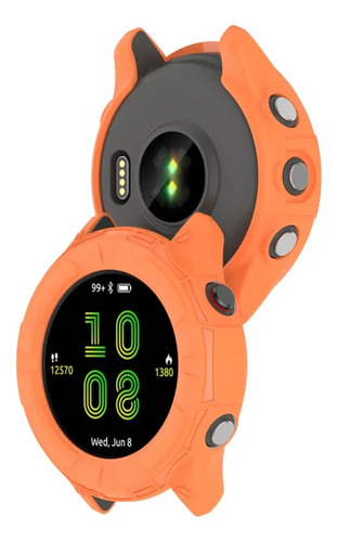 Funda Protectora De Reloj Verde Para Garmin Forerunner 255