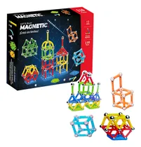 Comprar Bloques Magneticos 110 Piezas Armar Construccion Encastre Versión Del Personaje Bloques Magnetic