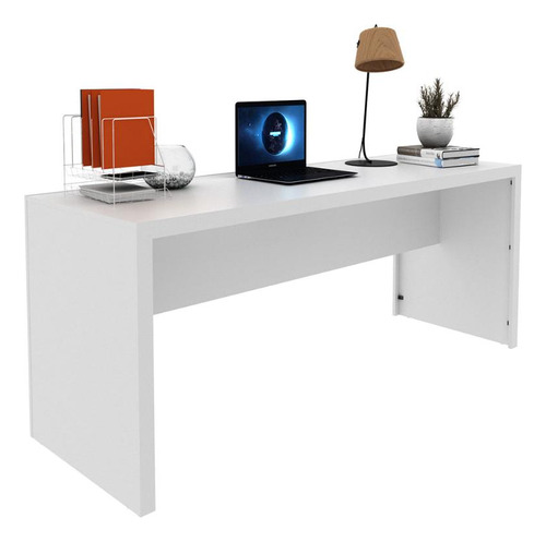 Mesa Para Escritório Escrivaninha Madeira Linha Office 180cm