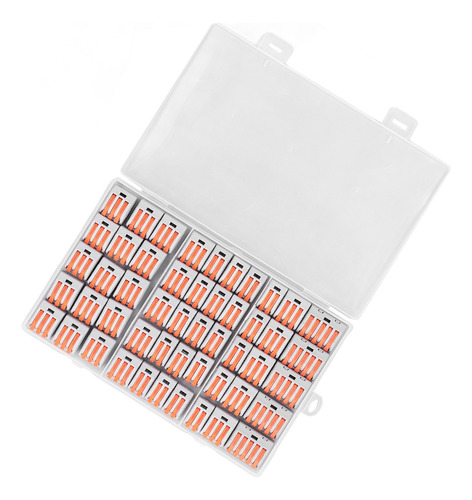 Conector De Emenda Compacto 50pcs Terminais De Conexão Rápid