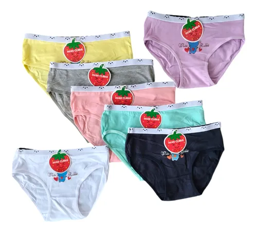 Pantaletas para niñas por docena hotsell