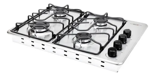 Estufa De Empotrar Inox 60x43 Cm Platina Gas Natural