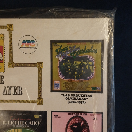 Grabaciones De Oro 1925 - 1953 Tango De Ayer 10 Disco Vinilo