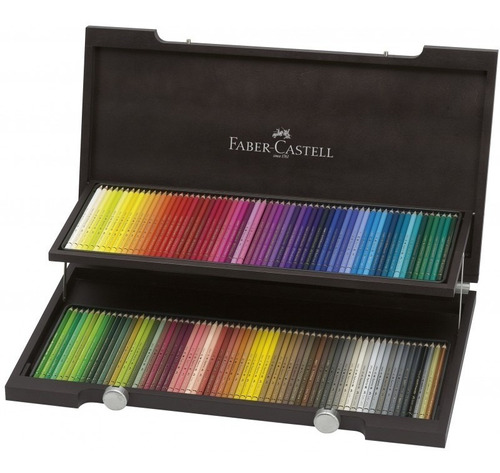 Lapices Faber Castell De Colores X72 Polychromos  Estuche 