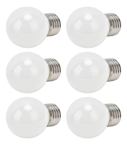 Bombilla Led Antigua De 4 W Con Filamento G45 E27, 6 Unidade