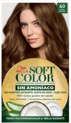 Tinte Soft Color Wella Sin Amoniaco Tono 60