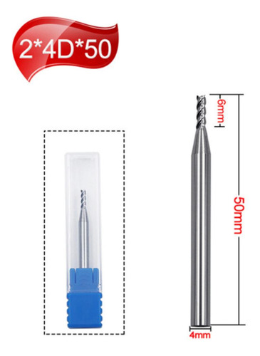 Fresa De De Tungsteno Fresa Cnc Broca Giratoria De 3 Flautas