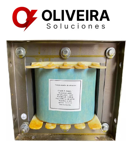 Transformador De Aislación Galvánica De 10 Kva De Potencia
