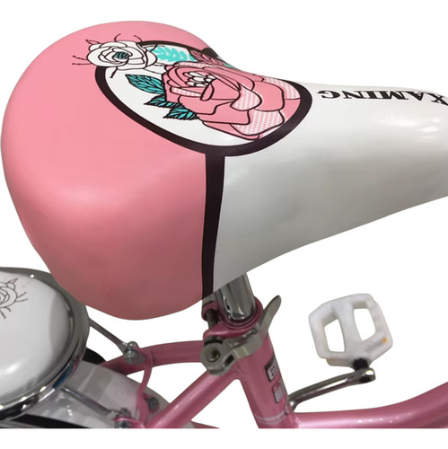Bicicleta Para Niña R16 Infantil Llantas Entrenadoras