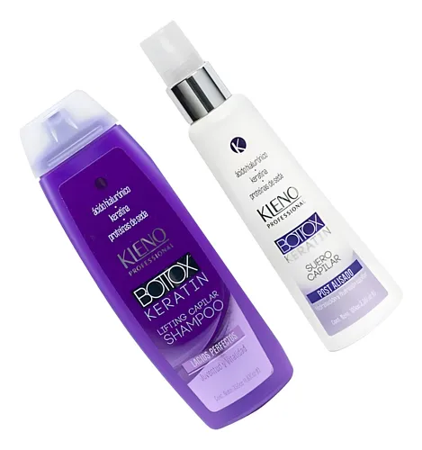 Shampoo + Suero Capilar Kleno Bottox Keratin Lifting