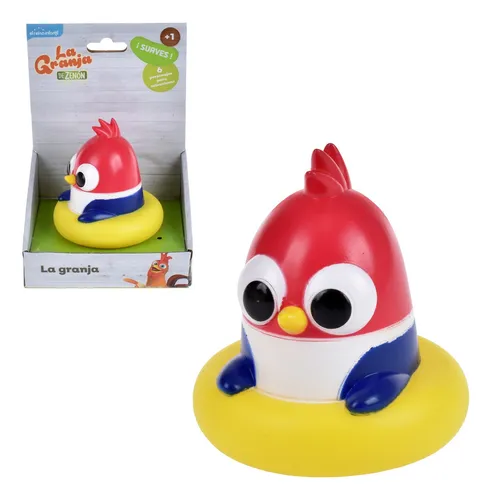 Figura Blandita De 10 Cms La Granja De Zenon - Pajarito
