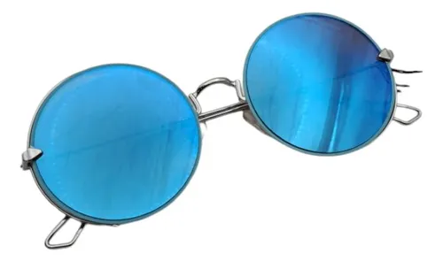 Lentes redondos azules new arrivals