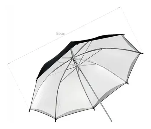 comprar Sombrinha Rebatedora Pretau002Fbranca E Difusora Greika Bw-33