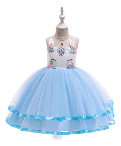 Vestido Fiesta Bebés Niñas Unicornio- Beedité