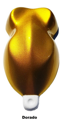 Imagen 7 de 8 de Kit Pintura Candy Bicapa Oro 1 Lt + Base Aluminio Bic. 1 Lt