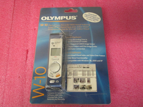 Olympus W-10 (16 Mb, 3 Hours) Handheld Digital Voice Rec Mmf